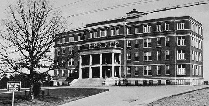 Historical photo of Spartanburg General Hospital
