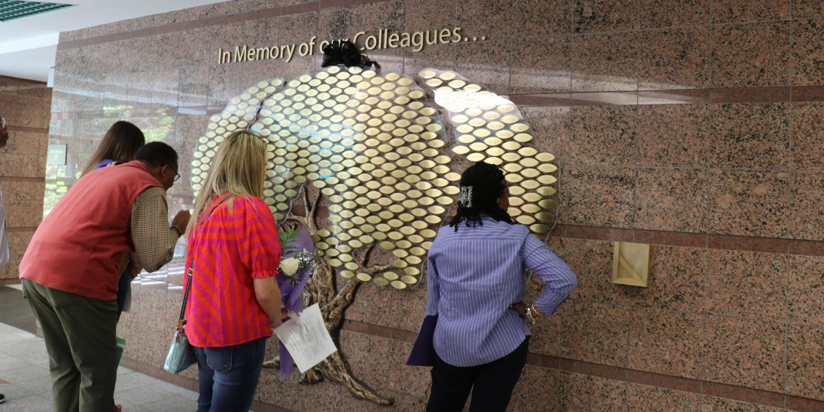 Spartanburg Regional colleagues added to memorial trees, remembered for dedication